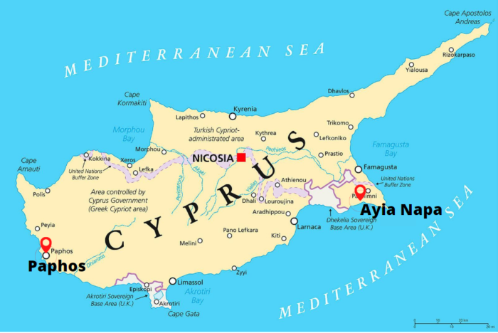 Stages à Chypre